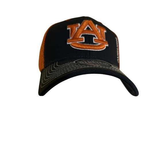 AU Auburn Tigers Stretch Fit Hat Large Blue Orange Outdoor Zephy NCAA College NE - Picture 2 of 10